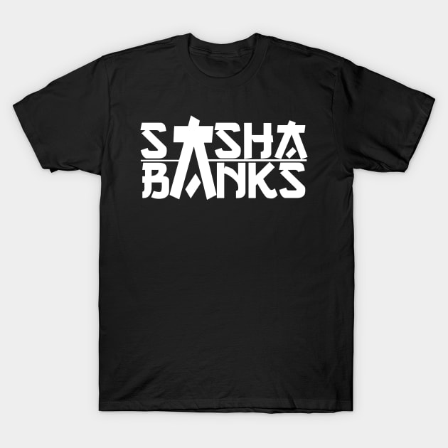 sasha banks T-Shirt by Venn Jacobs